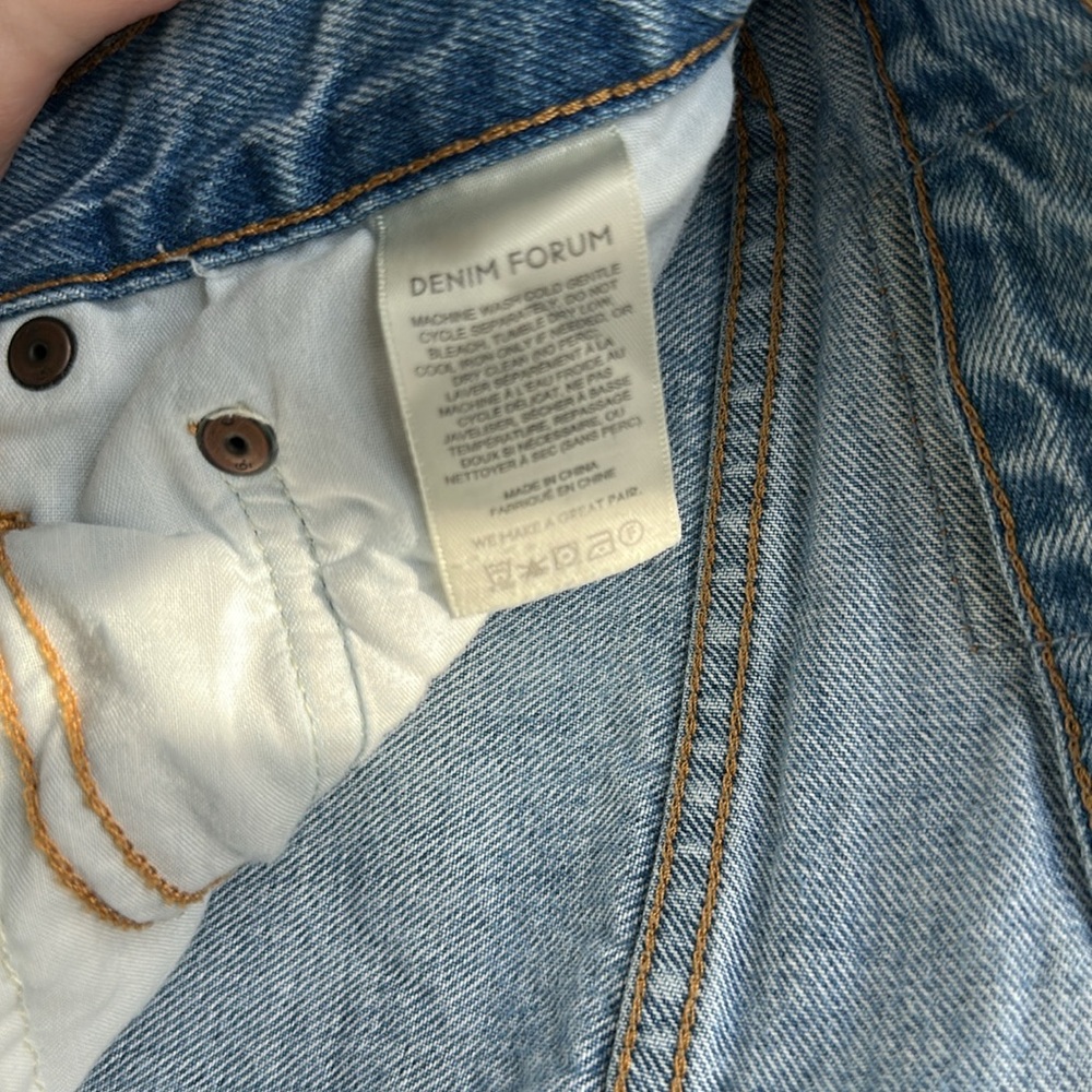 Denim Forum The Joni High Rise Loose - Picture 4 of 5